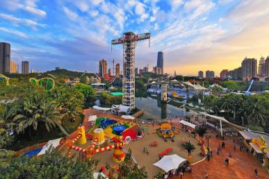 【D線路】<濱海棧道、中英街、地王大廈、歡樂谷精彩一天>一日游遍深圳精華