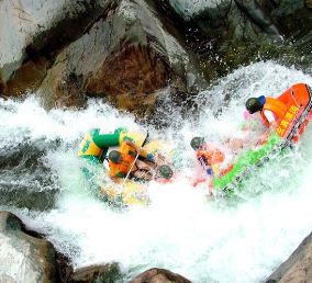 【清遠(yuǎn)2天 A線】<清遠(yuǎn)山其洞度假村、泡森林溫泉、筆架山青龍峽漂流+千谷溪瀑布、花卉越野2日?qǐng)F(tuán)>